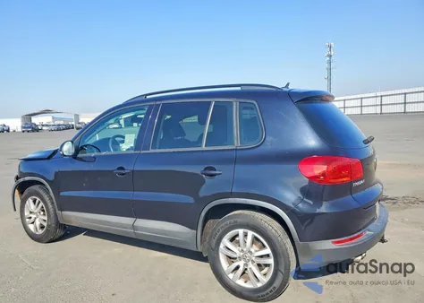 2016 Volkswagen Tiguan S z USA, uszkodzony, nr VIN WVGAV7AX4GW603997